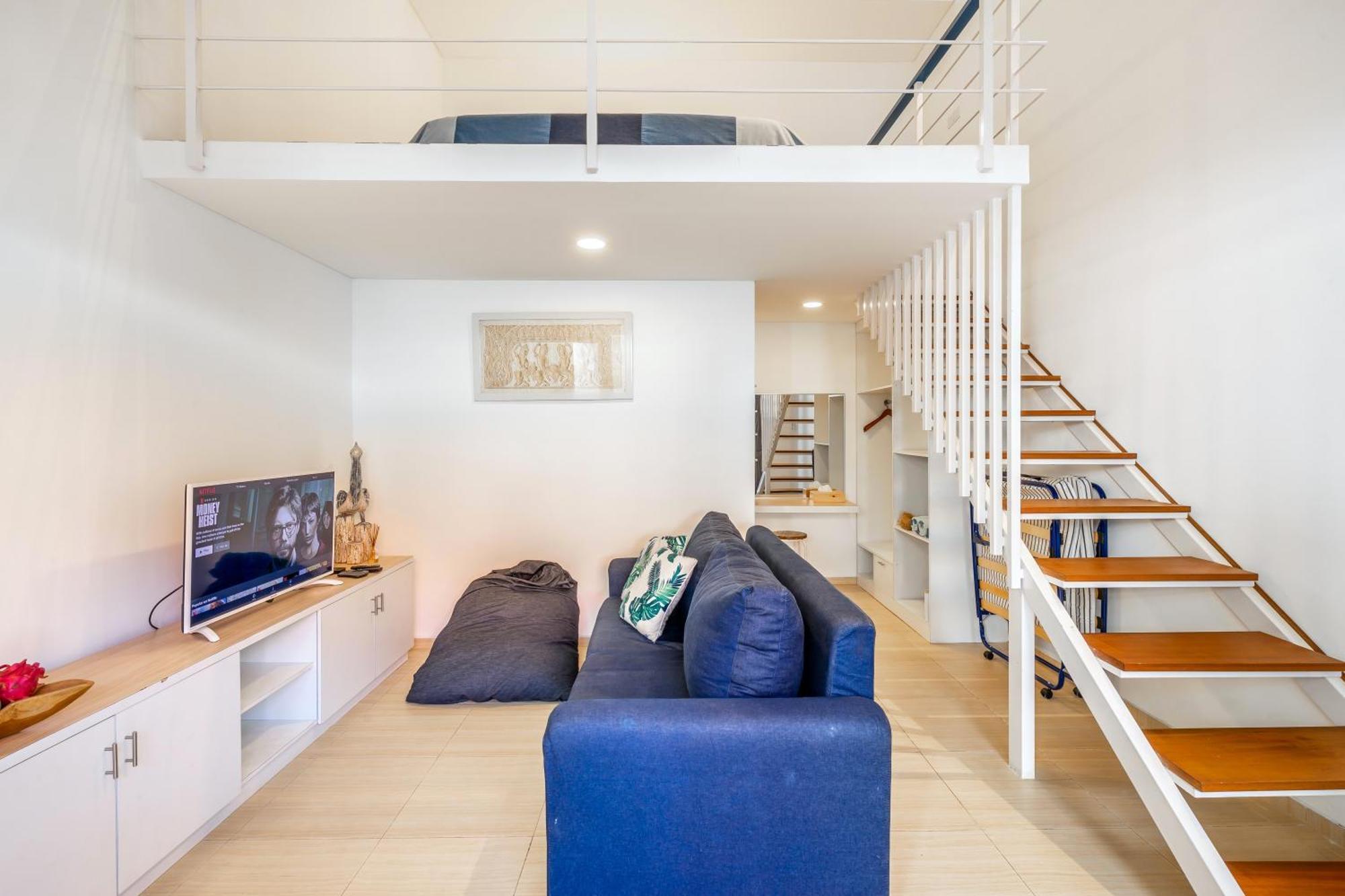 Appartement The Blue Loft Seminyak Free Scooter Extérieur photo